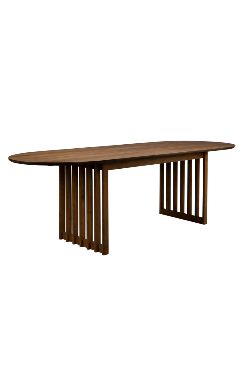 Oval Oak Adjustable Dining Table | Dutchbone Barlet | Oroatrade.com