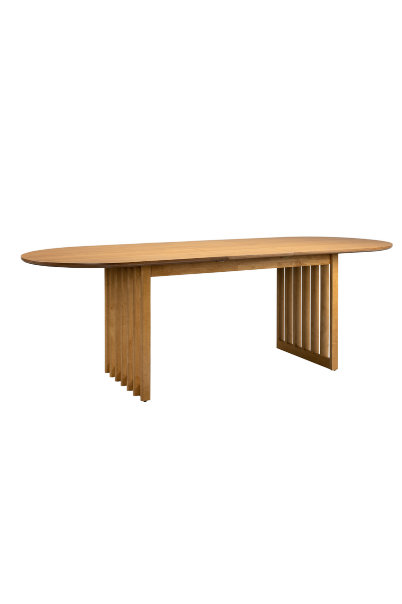 Oval Oak Adjustable Dining Table | Dutchbone Barlet | Oroatrade.com