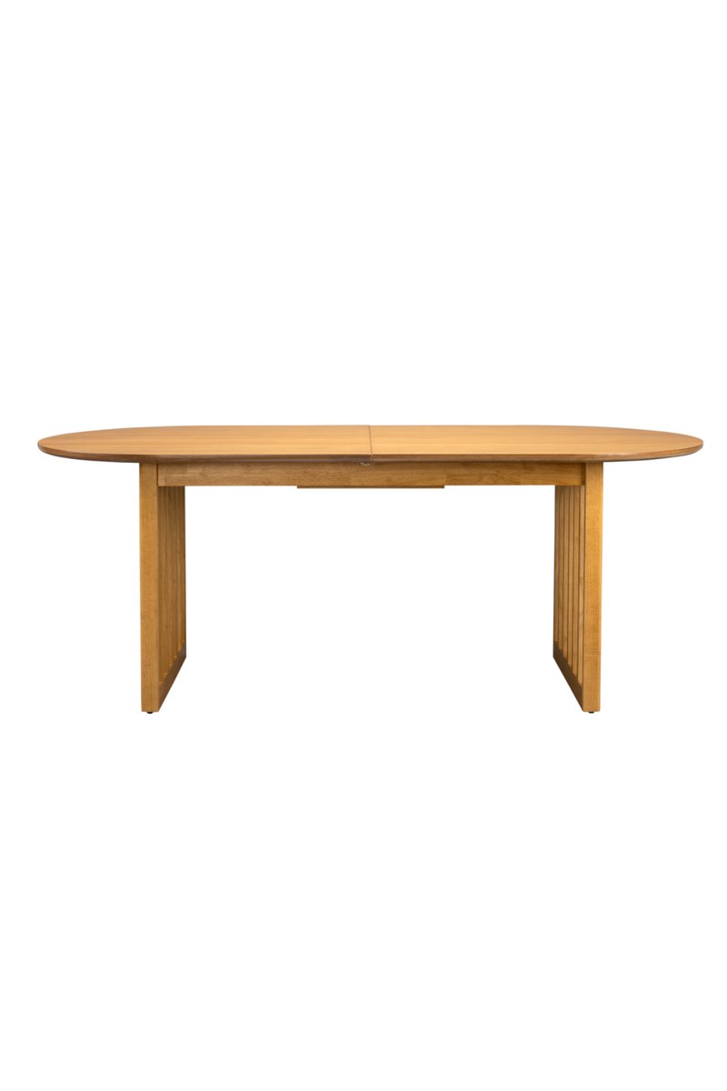 Oval Oak Adjustable Dining Table | Dutchbone Barlet | Oroatrade.com