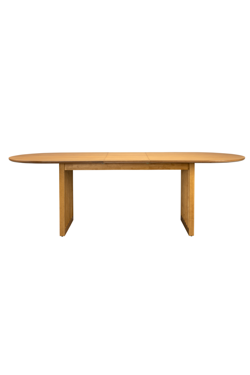 Oval Oak Adjustable Dining Table | Dutchbone Barlet | Oroatrade.com