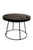 Black Teak Side Table | Dutchbone Kraton | Oroatrade.com