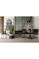 Black Teak Side Table | Dutchbone Kraton | Oroatrade.com