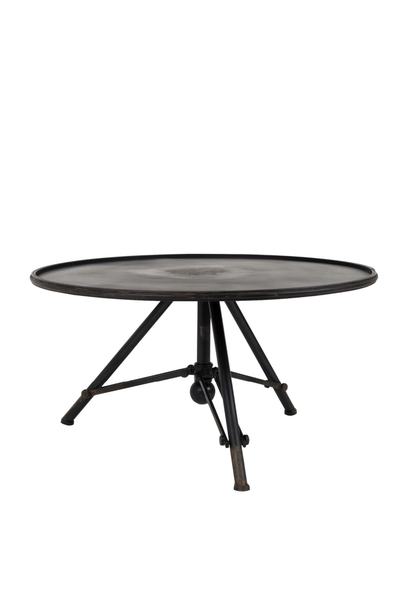 Black Round End Table | Dutchbone Brok | Oroatrade.com