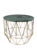Geometric Wire Base End Table | Dutchbone Boss | Oroatrade.com