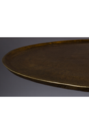 Round Pedestal End Table | Dutchbone Brute | Oroatrade.com