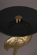 Gold Crane Bird End Table | Dutchbone Crane | Oroatrade.com