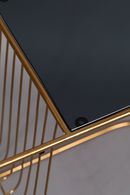 Black Magazine Holder End Table | Dutchbone Eileen | Oroatrade.com