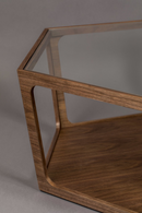 Glass Hexagon Coffee Table | Dutchbone Sita | Oroatrade.com