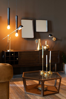 Glass Hexagon Coffee Table | Dutchbone Sita | Oroatrade.com