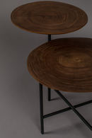 Nesting Walnut End Table | Dutchbone Mathison | Oroatrade.com