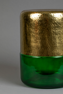 Tinted Glass Base Side Table | Dutchbone Cave | Oroatrade.com