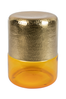 Tinted Glass Base Side Table | Dutchbone Cave | Oroatrade.com