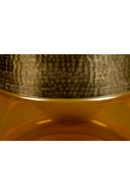 Tinted Glass Base Side Table | Dutchbone Cave | Oroatrade.com