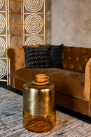 Tinted Glass Base Side Table | Dutchbone Cave | Oroatrade.com