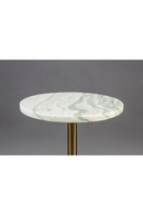 Marble Pedestal Side Table | Dutchbone Salerno | Oroatrade.com