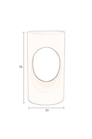 Modern Cylinder Side Table | Dutchbone Sai | Oroatrade.com