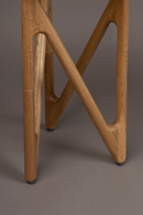 Round Glass Retro Side Table | Dutchbone Naia | Oroatrade.com