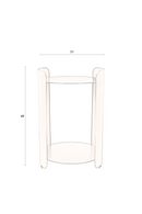 Powder Coated Steel Side Table | Dutchbone Navagio | Oroatrade.com