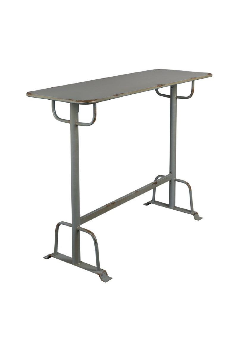 Gray Metal Bar Table | Dutchbone Declan | Oroatrade.com