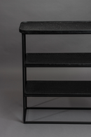 Black Console Table with Shelves | Dutchbone Winston | Oroatrade.com