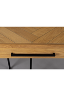 Vintage Herringbone Pattern Console Table | Dutchbone Class | Oroatrade.com