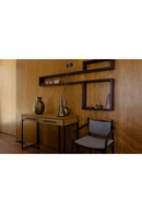 Vintage Herringbone Pattern Console Table | Dutchbone Class | Oroatrade.com