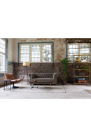 Brown Pedestal Accent Chair | Dutchbone Bar | Oroatrade.com