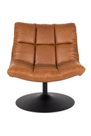 Brown Pedestal Accent Chair | Dutchbone Bar | Oroatrade.com