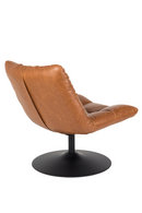 Brown Pedestal Accent Chair | Dutchbone Bar | Oroatrade.com