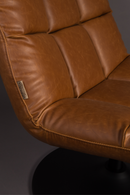 Brown Pedestal Accent Chair | Dutchbone Bar | Oroatrade.com