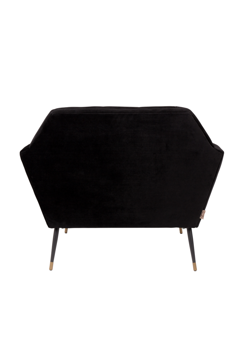 Velvet Upholstered Lounge Chair | Dutchbone Kate | Oroatrade.com