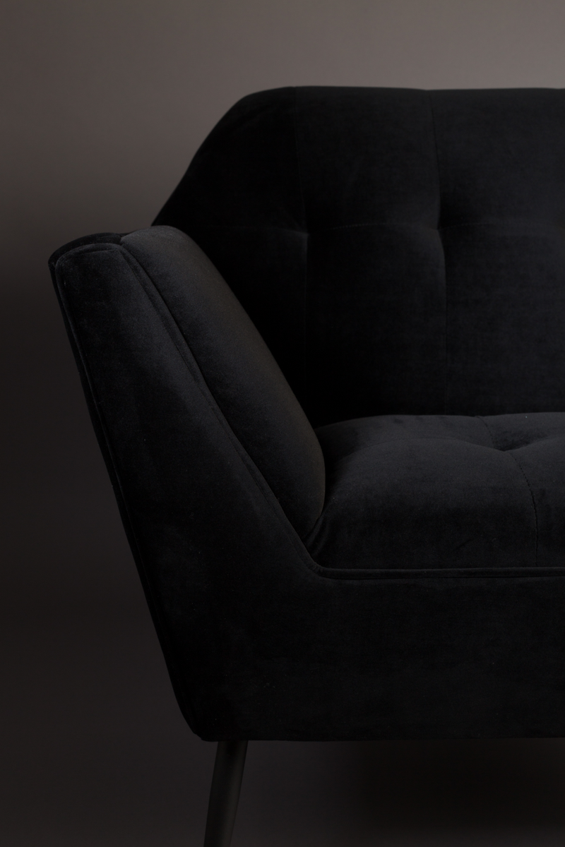 Velvet Upholstered Lounge Chair | Dutchbone Kate | Oroatrade.com