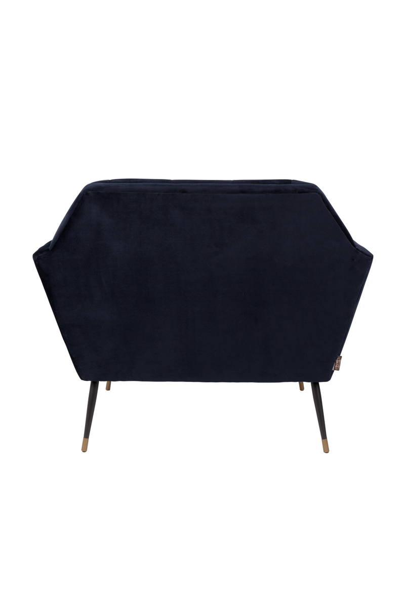 Velvet Upholstered Lounge Chair | Dutchbone Kate | Oroatrade.com