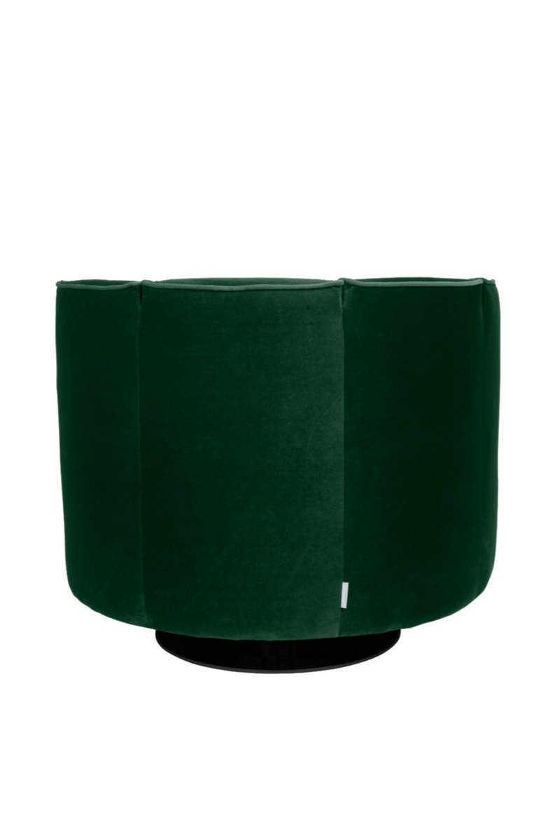 Green Velvet Accent Chair | Dutchbone Flower | Oroatrade.com