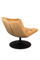Velvet Pedestal Accent Chair | Dutchbone Bar | Oroatrade.com