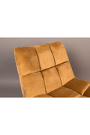 Velvet Pedestal Accent Chair | Dutchbone Bar | Oroatrade.com