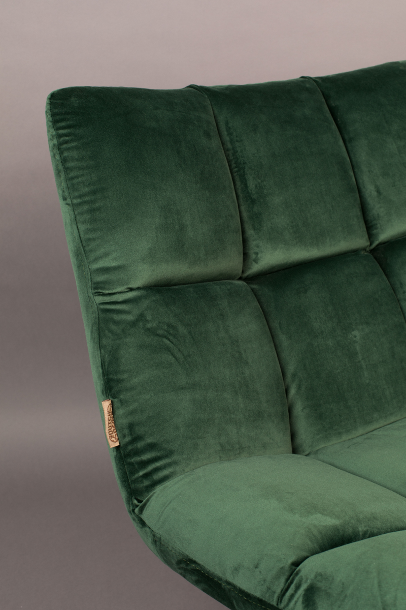 Green Pedestal Accent Chair | Dutchbone Bar | Oroatrade.com