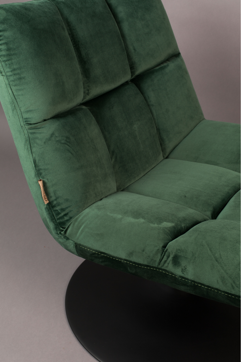Green Pedestal Accent Chair | Dutchbone Bar | Oroatrade.com