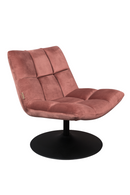 Velvet Pedestal Accent Chair | Dutchbone Bar | Oroatrade.com