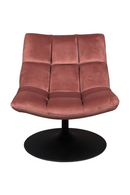 Velvet Pedestal Accent Chair | Dutchbone Bar | Oroatrade.com