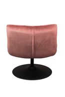 Velvet Pedestal Accent Chair | Dutchbone Bar | Oroatrade.com