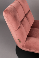 Velvet Pedestal Accent Chair | Dutchbone Bar | Oroatrade.com