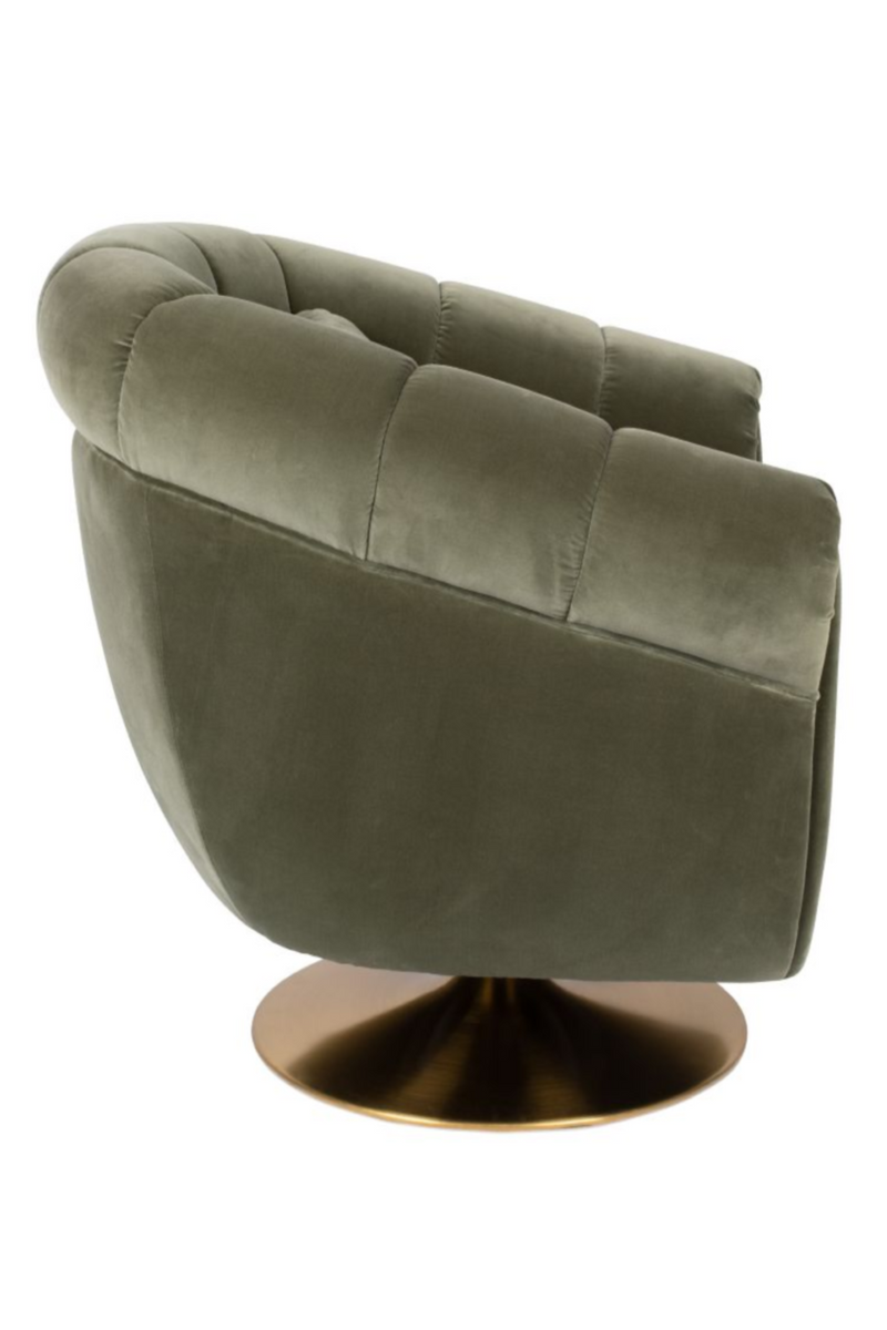 Green Swivel Lounge Chair | Dutchbone Member | Oroatrade.com