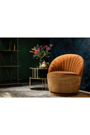 Brown Scallop Accent Chair | Dutchbone Madison | Oroatrade.com