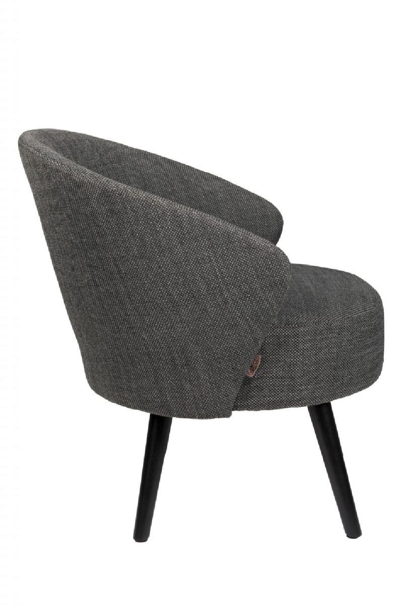 Modern Curved Lounge Chair | Dutchbone Waldo | Oroatrade.com