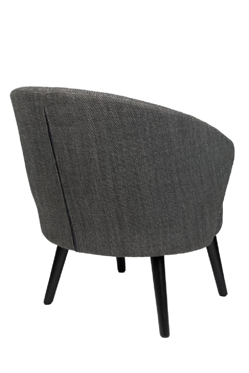 Modern Curved Lounge Chair | Dutchbone Waldo | Oroatrade.com