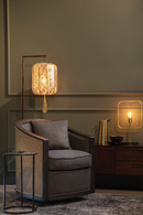 Curved Gray Lounge Chair | Dutchbone Amaron | Oroatrade.com