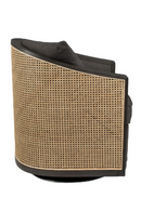 Curved Gray Lounge Chair | Dutchbone Amaron | Oroatrade.com