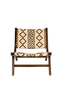 Tribal Pattern Lounge Chair | Dutchbone Landa | Oroatrade.com