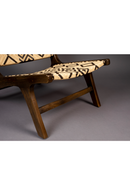 Tribal Pattern Lounge Chair | Dutchbone Landa | Oroatrade.com